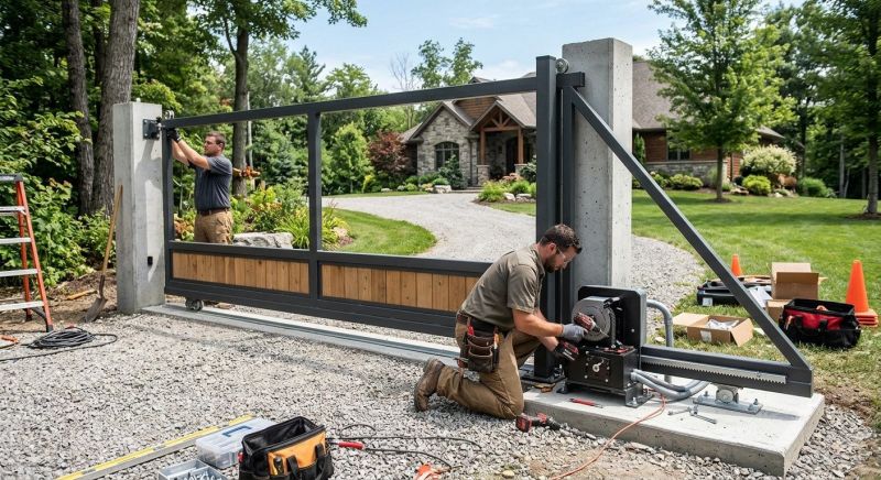 Electric Gate Installation in Mcdonough, GA