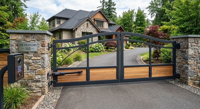 Motorized Gate Installation in Clermont, FL