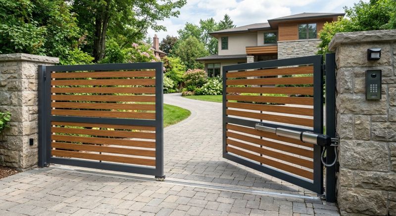 Entrance Gate Installation in Rockville, MD