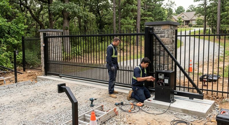 Gate Automation Installation in Naperville, IL