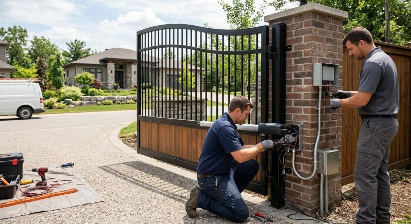Main Gate Installation in Cumming, GA