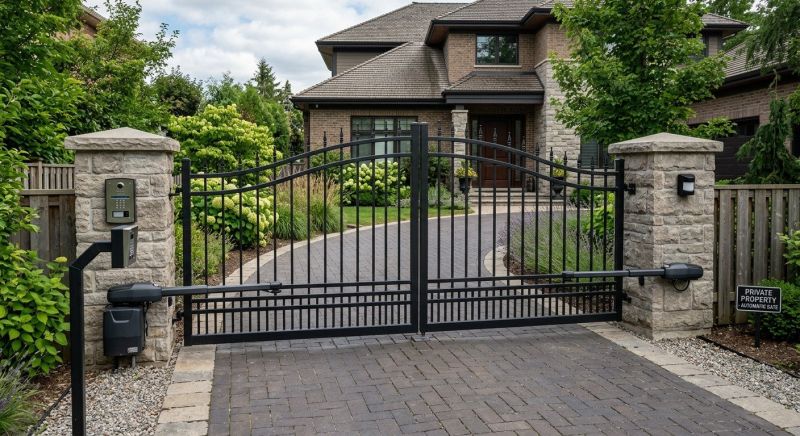 Motorized Gate Installation in Clermont, FL